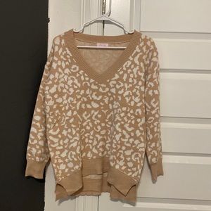 Leopard sweater